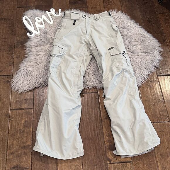 686 Pants Womens Size XS Gray Smarty Snowboarding Snow Ski Outdoor Performance - Picture 1 of 7